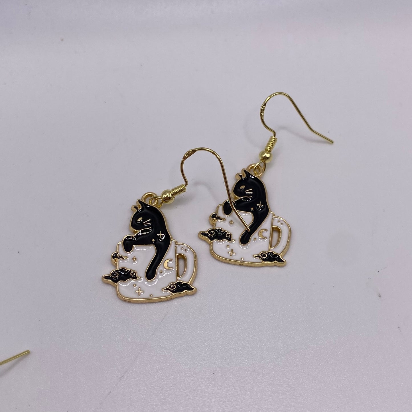Self Care Cats Earrings