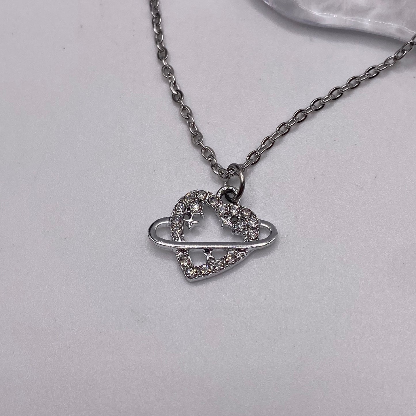 Sparkly Planet Necklace