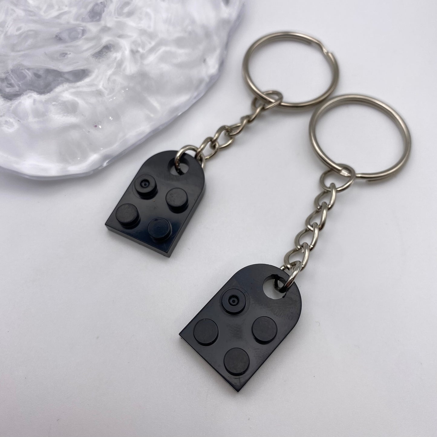 Brick Heart Keyrings