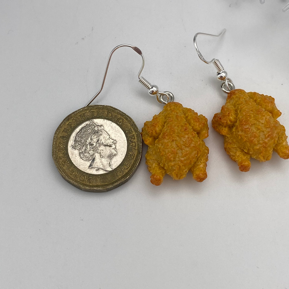 Fried Chicken Turkey Earrings