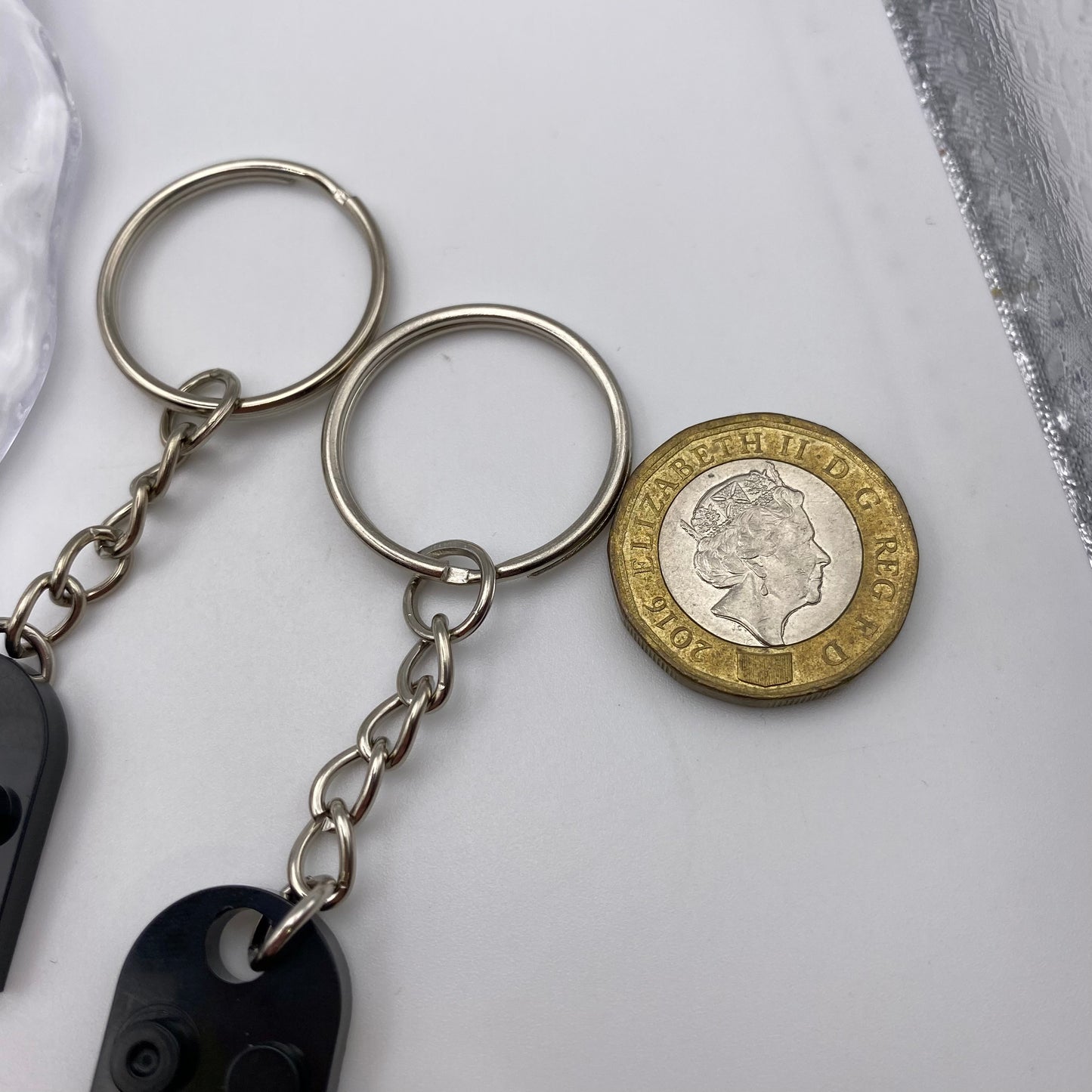 Brick Heart Keyrings