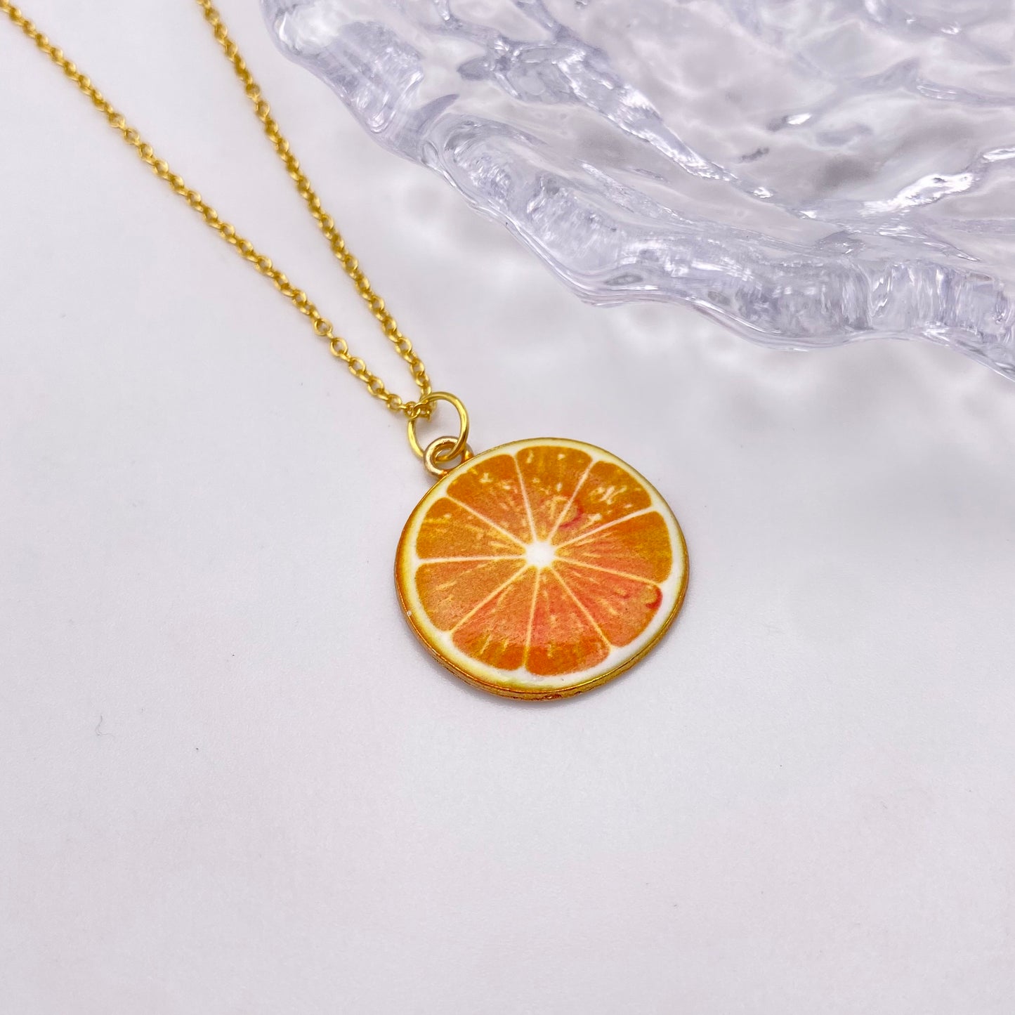 Orange Necklace