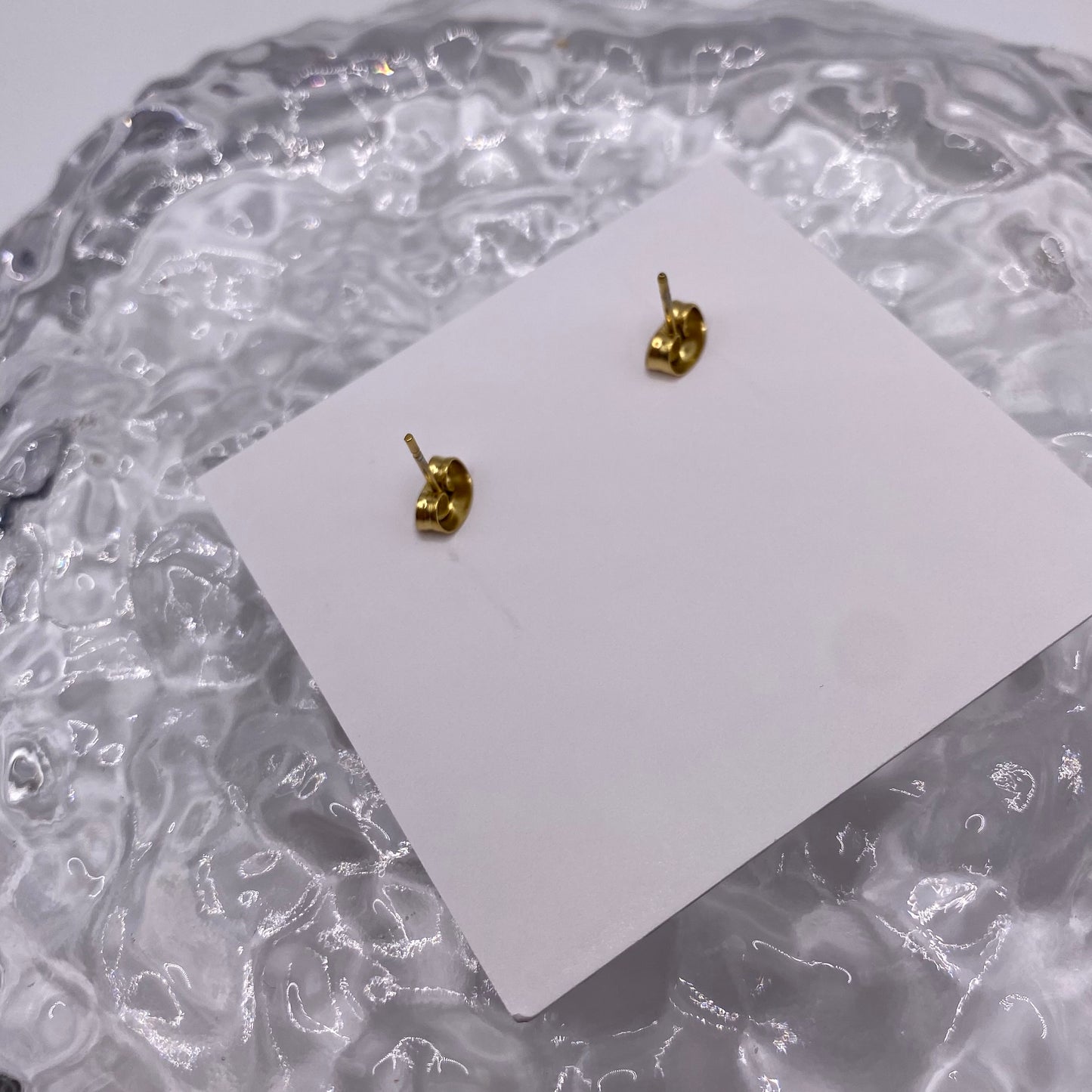 Comedy and Tragedy Theatre Mask Stud Earrings