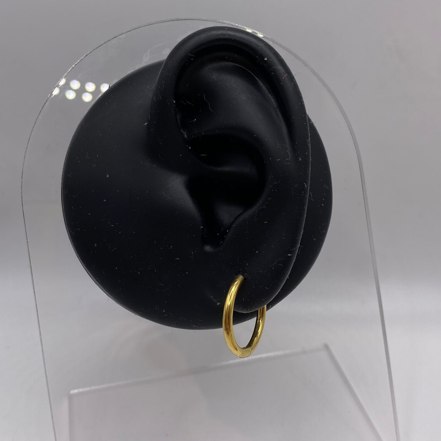 Plain Minimalistic Hoop Earrings