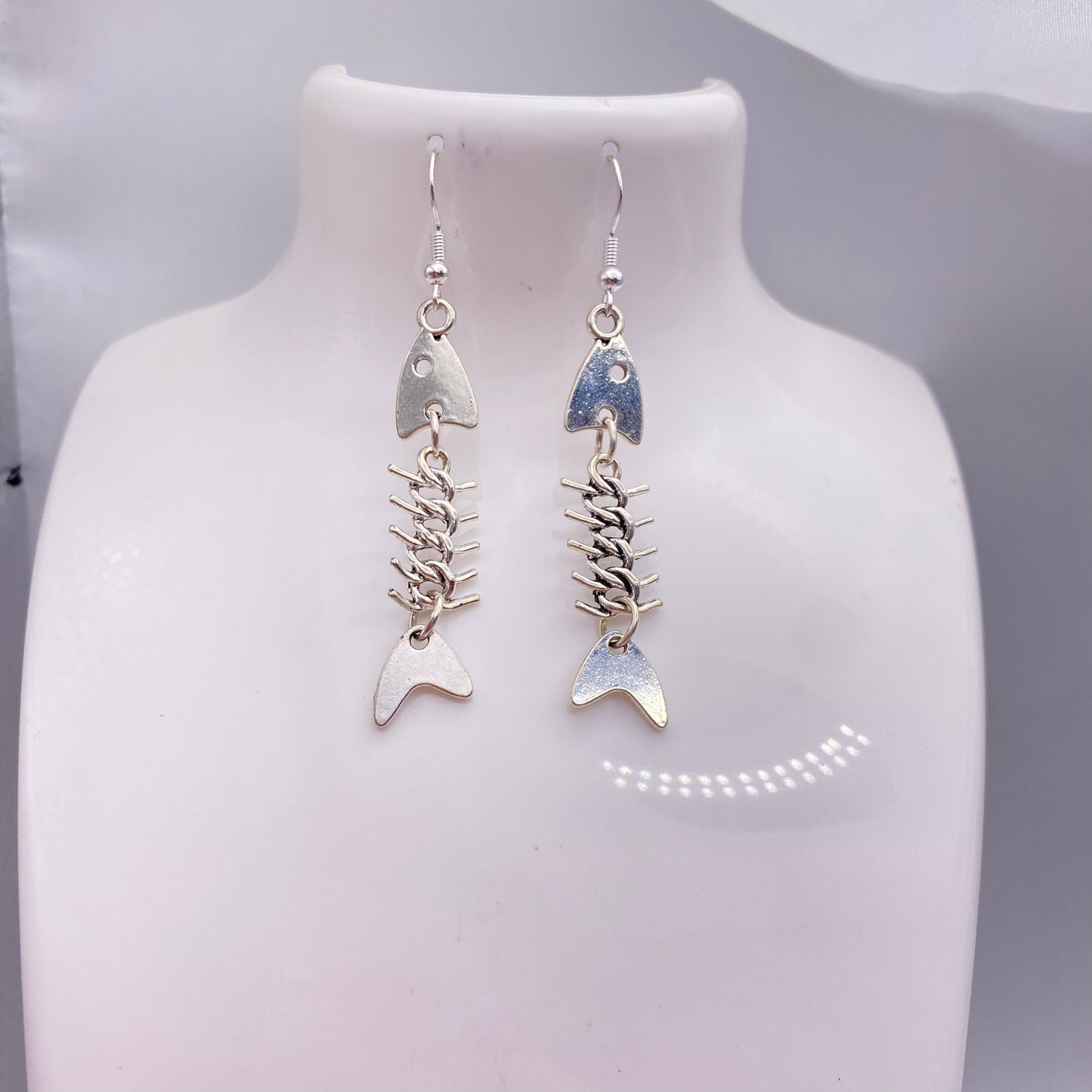 Fish Bone Earrings
