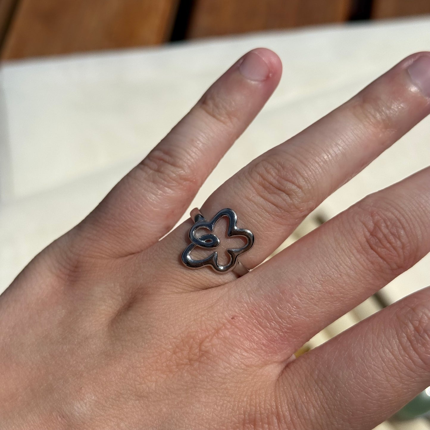 Groovy Flower Ring
