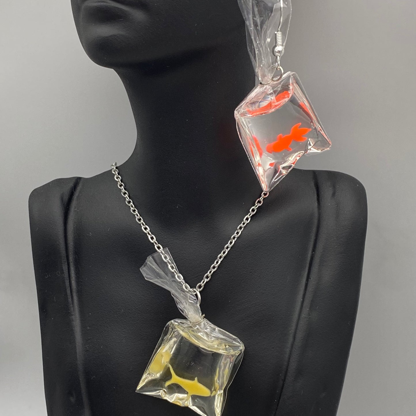 Fish Bag Earrings