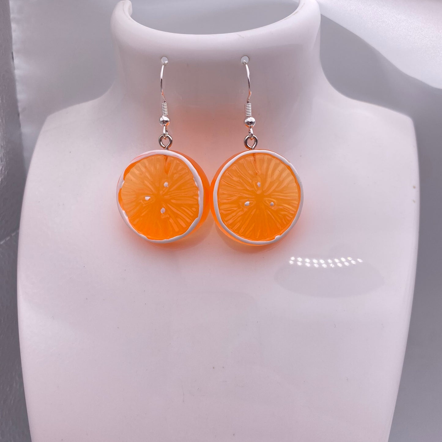 Full Fruit Slice Earrings