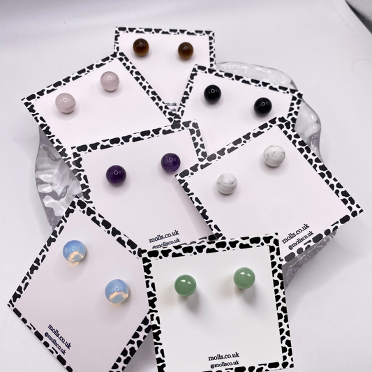 Crystal Stud Earrings