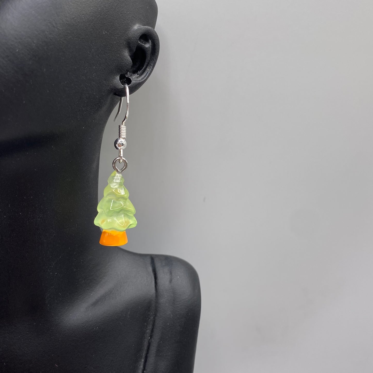 Glow in the Dark Tree Earrings
