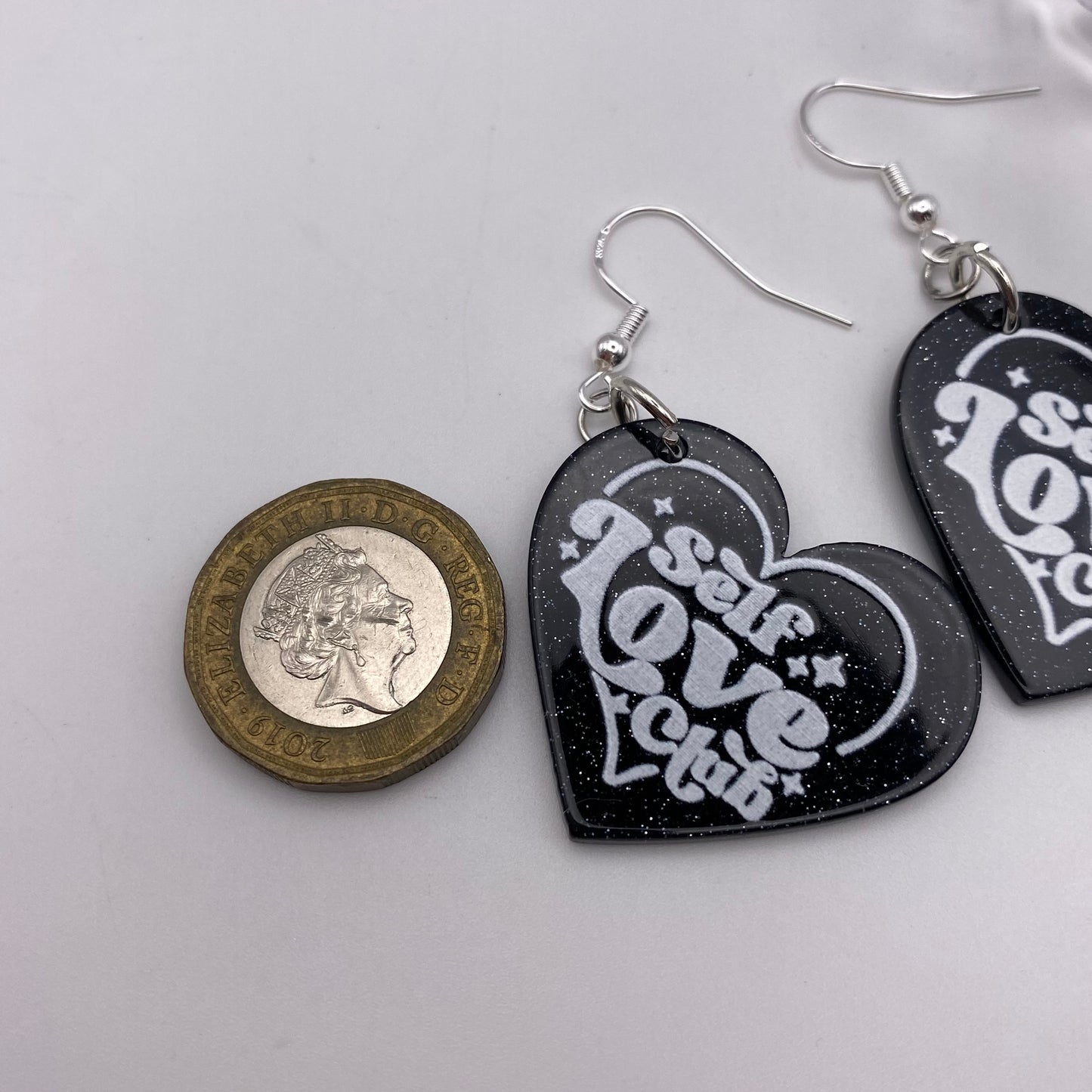 Self Love Club Heart Earrings