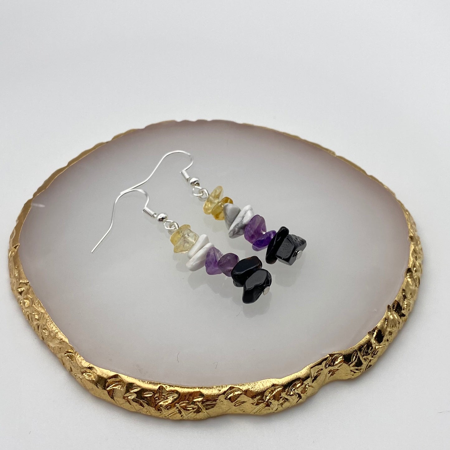 Rainbow Crystal Earrings