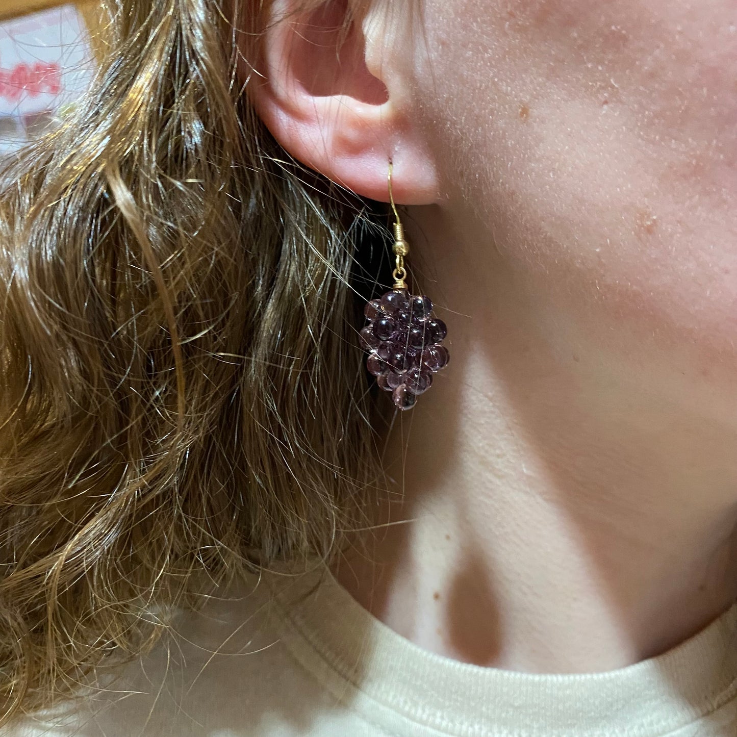 Grape Earrings