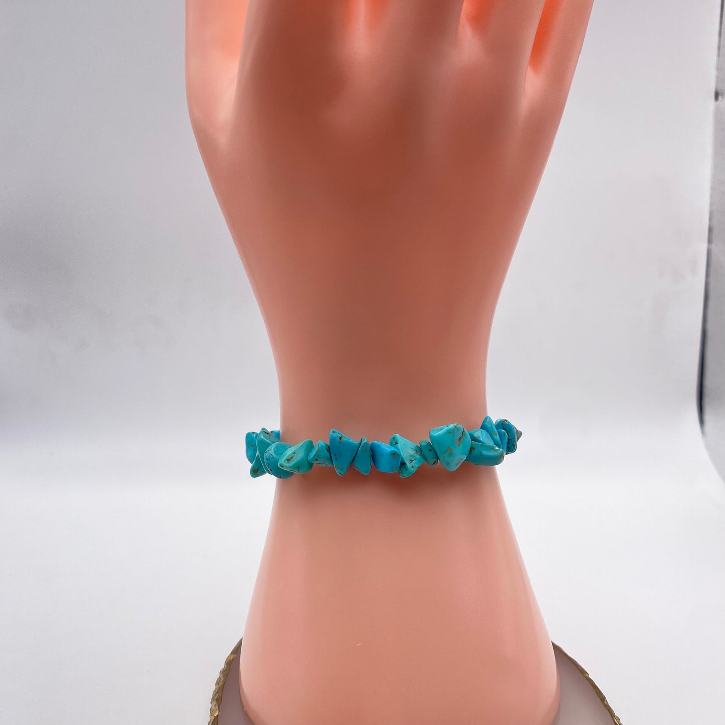 Blue Howlite Crystal Bracelet