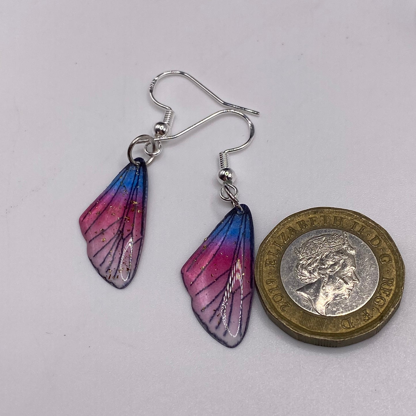 Small Fairy Wing Earrings