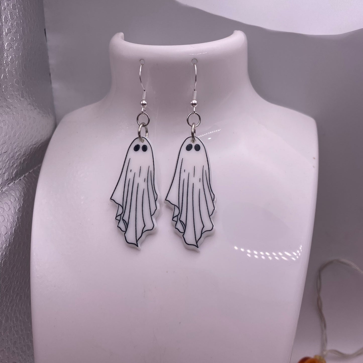 Colourful Ghost Earrings