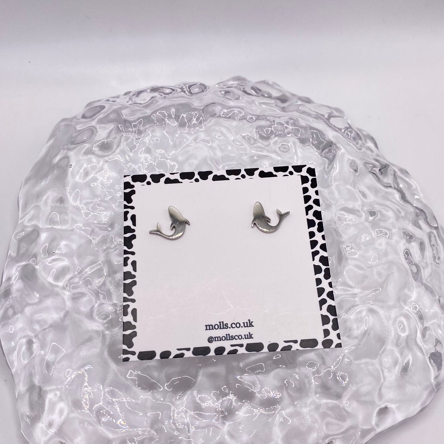 Fish Shark Whale Stud Earrings
