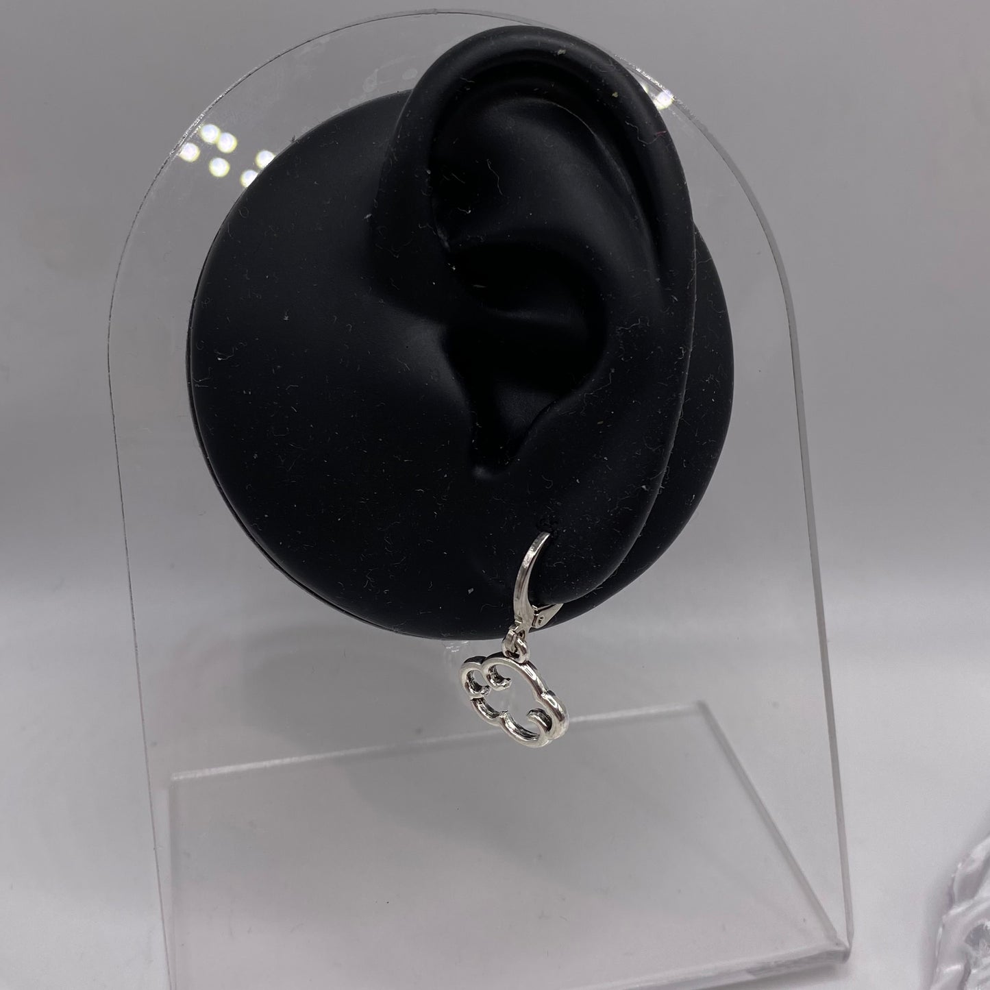 Cloud Huggie Hoop Earrings