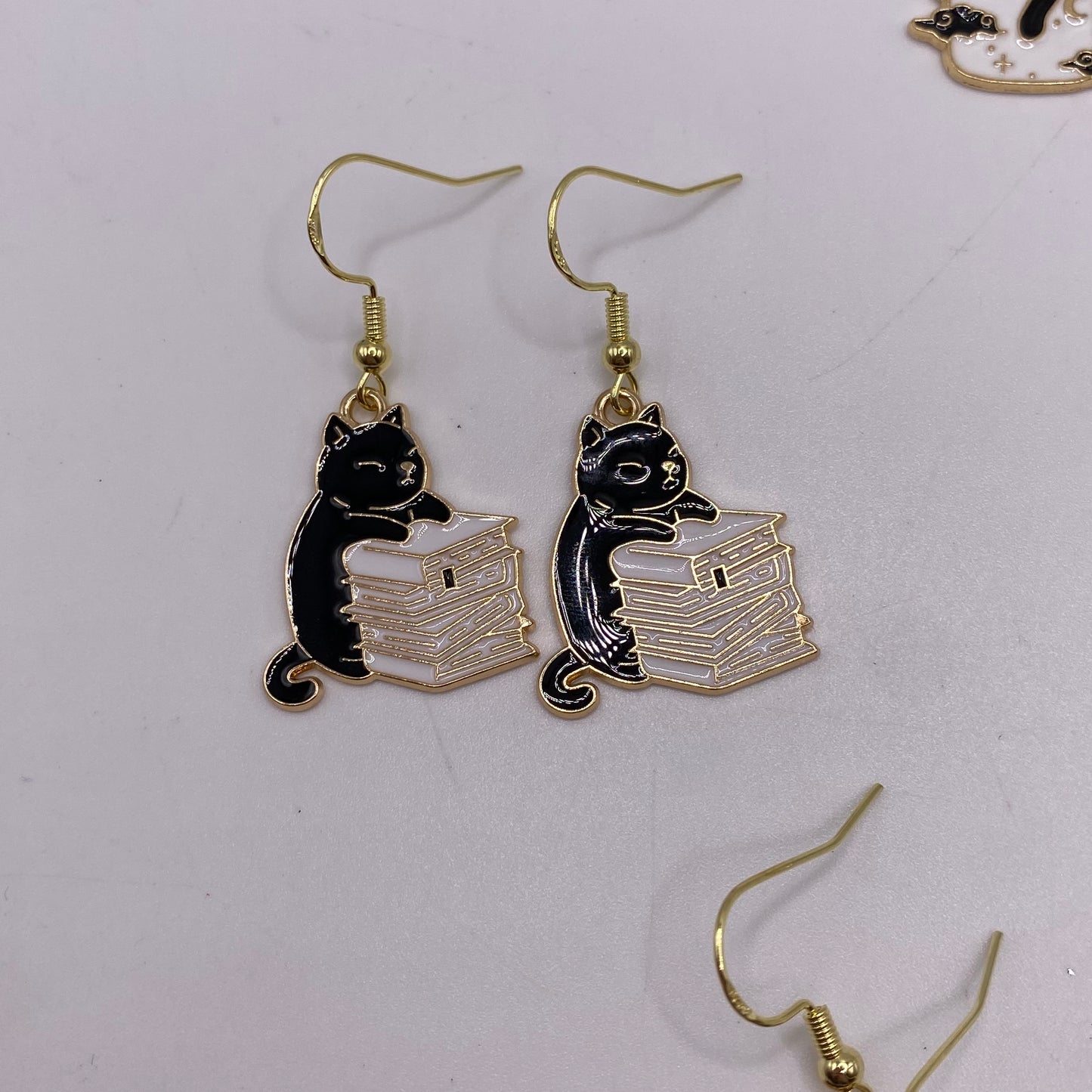Self Care Cats Earrings