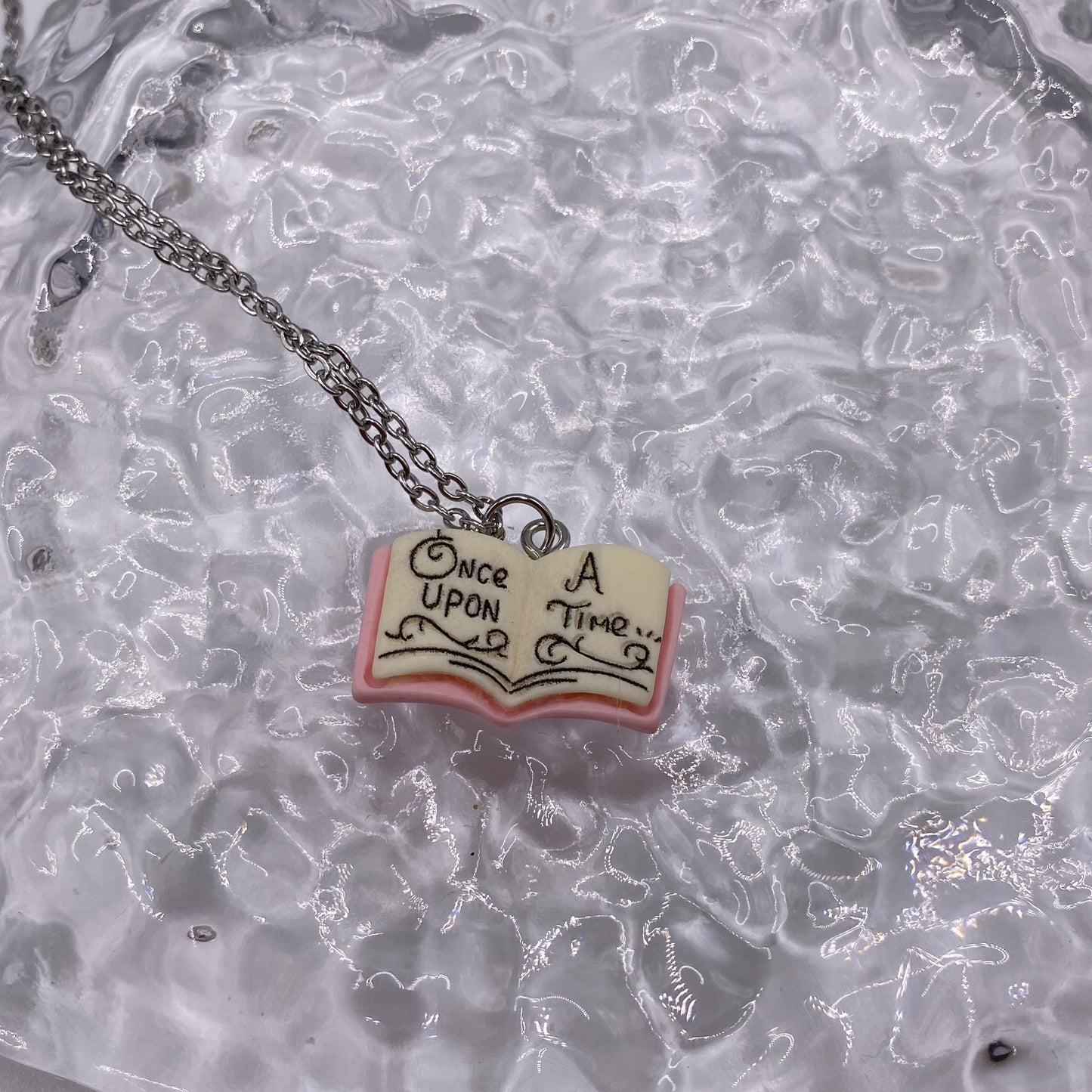 Fairytale Book Necklace