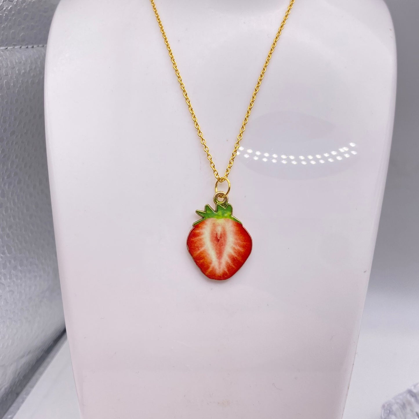 Strawberry Necklace