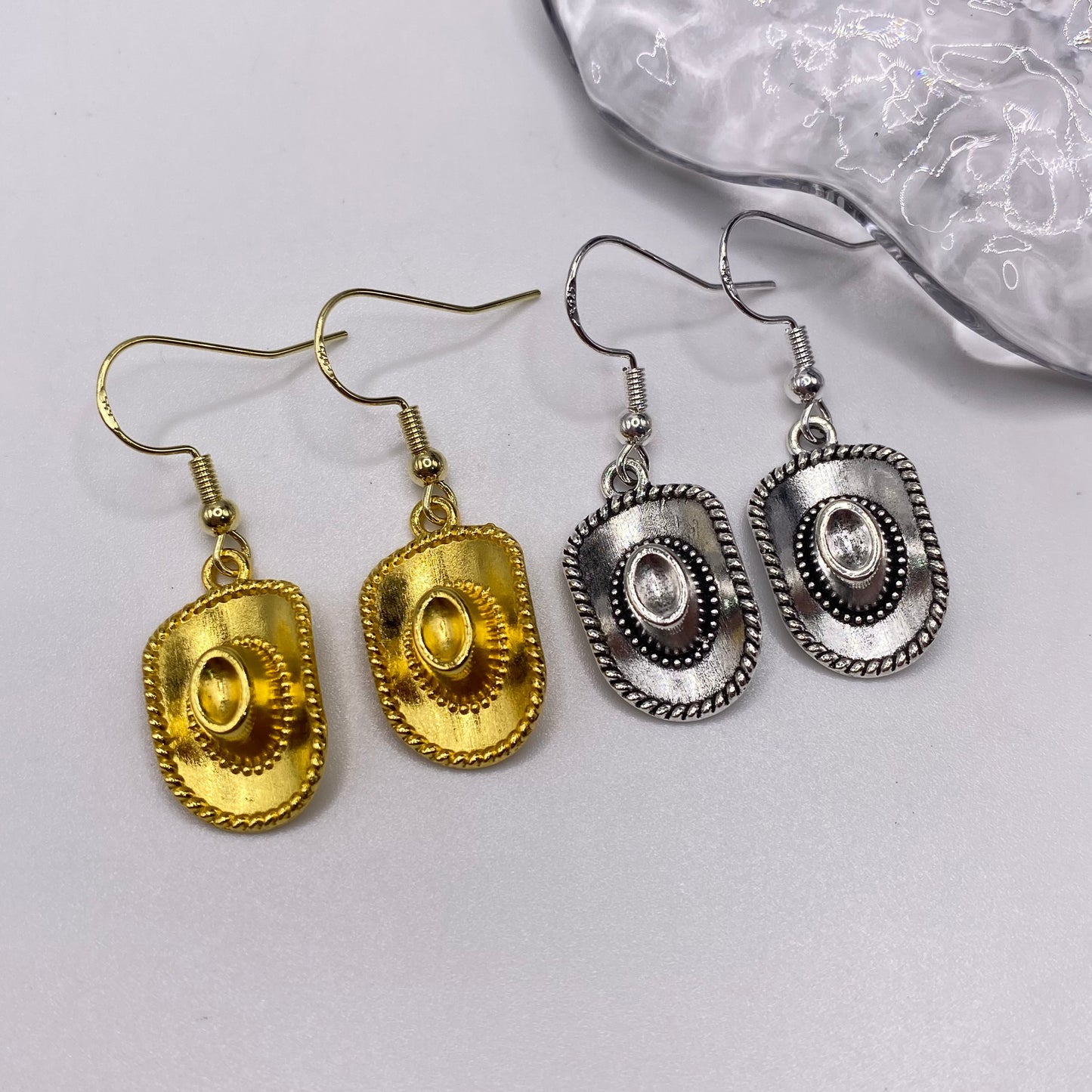 Cowboy Hat Earrings