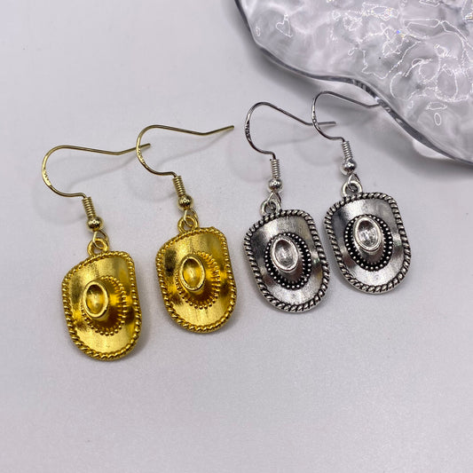 Cowboy Hat Earrings