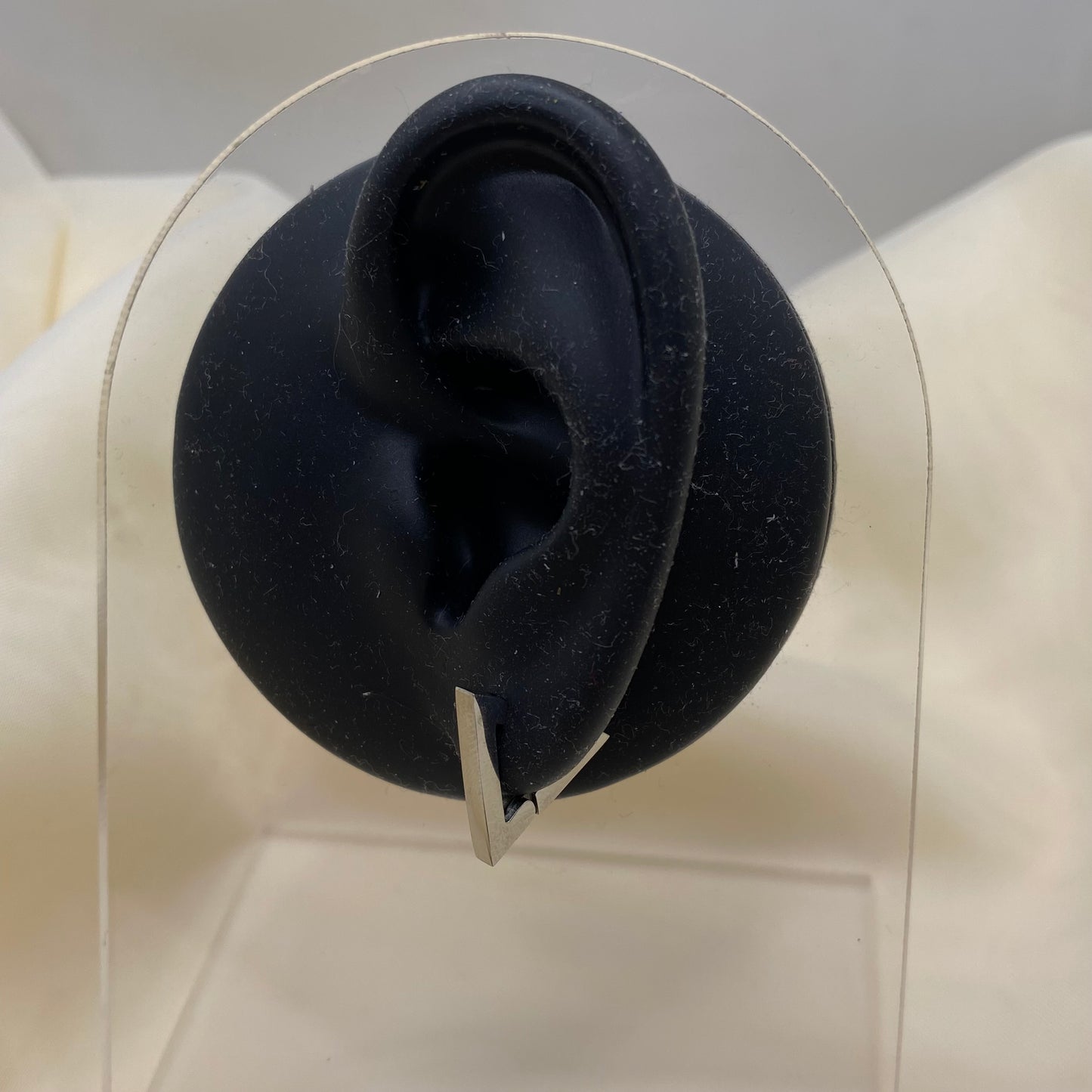 Triangle Shape Hoop Earrings