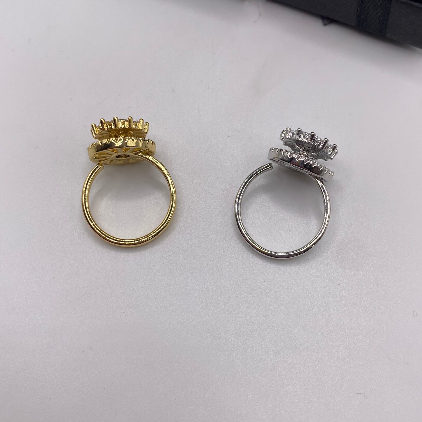 Raised Flower Fidget Ring