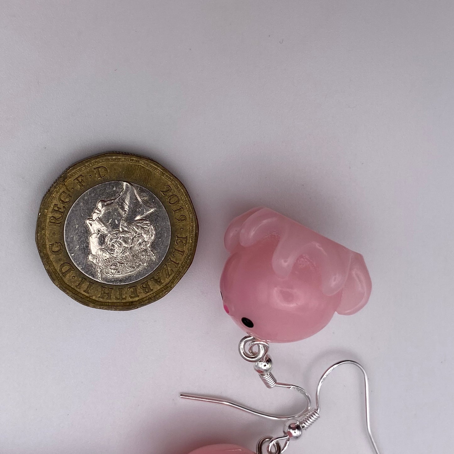 Pink Octopus Earrings