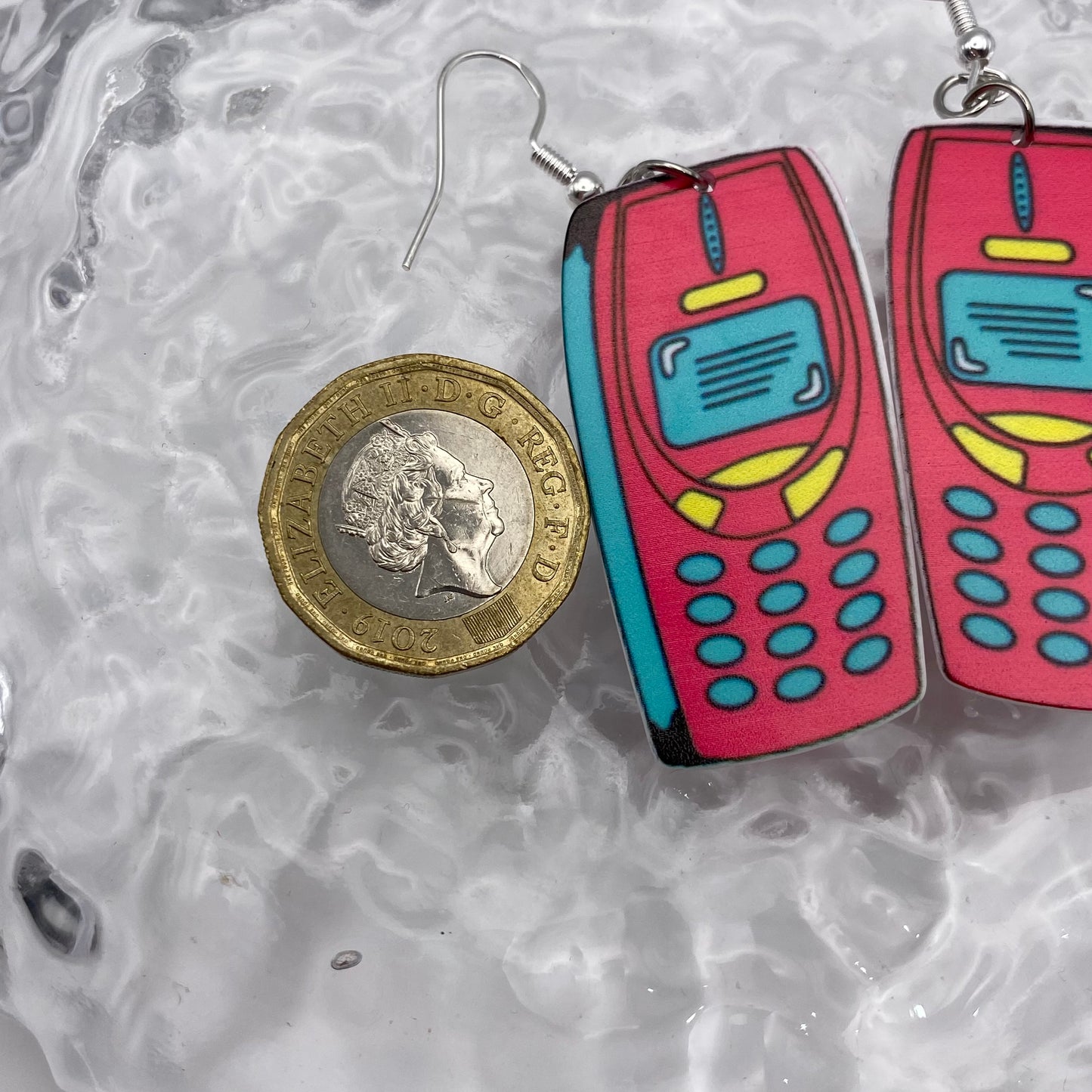 Old School Retro Phone Earrings