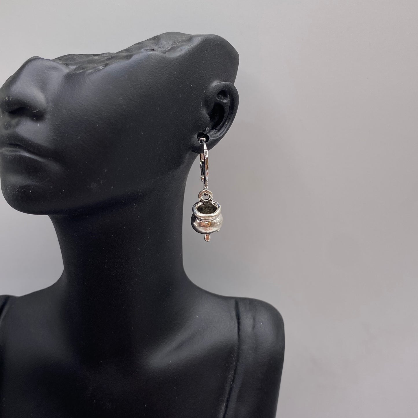 Cauldron Huggie Hoop Earrings
