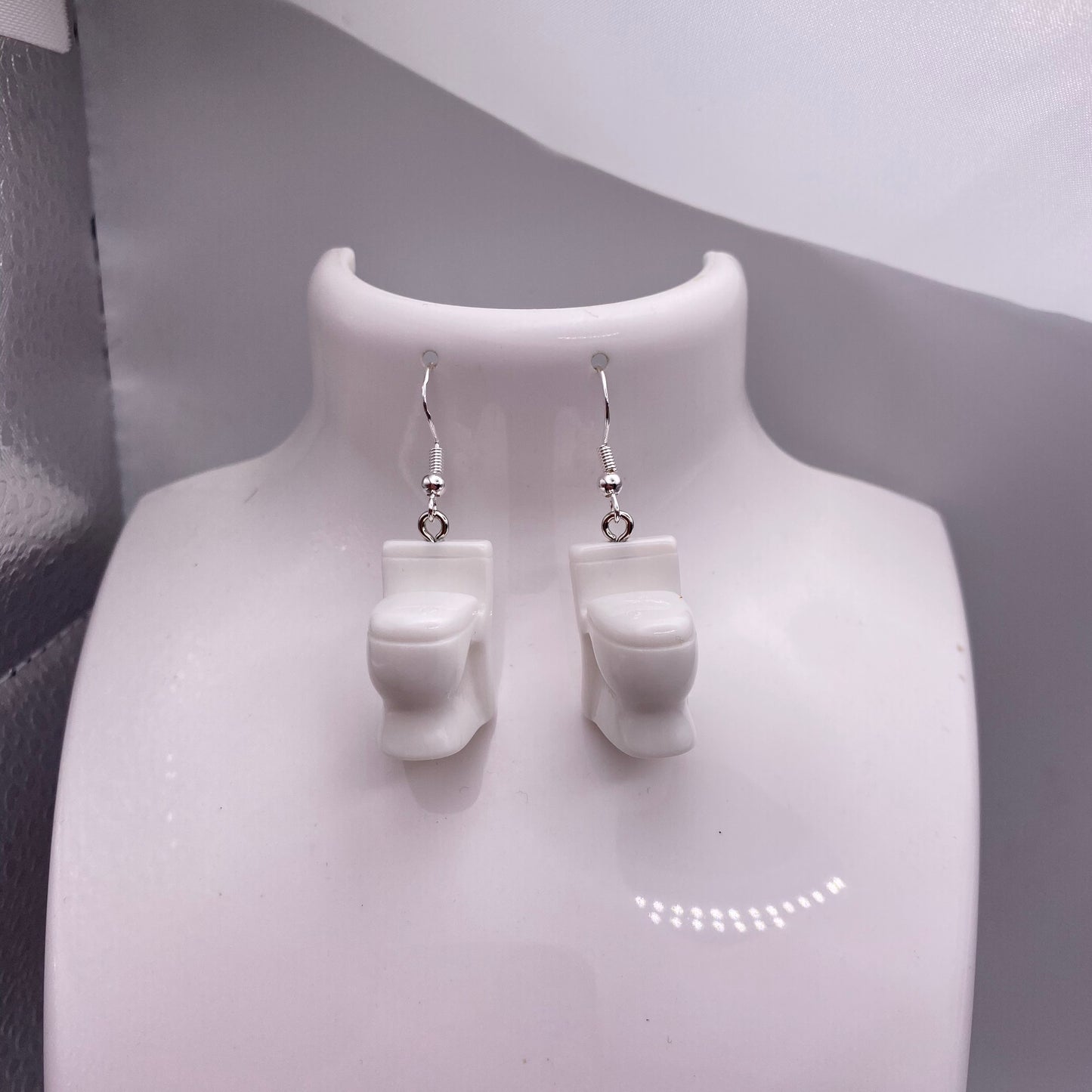 Toilet Earrings