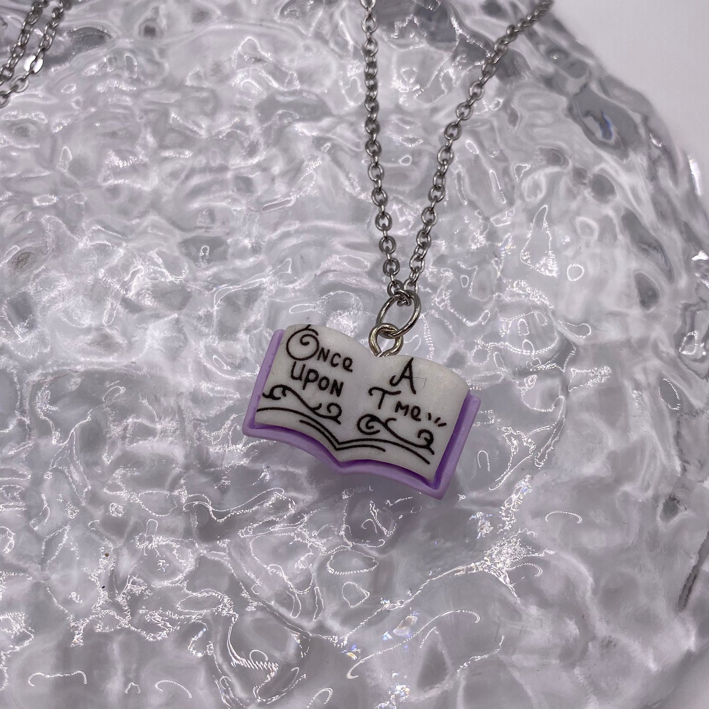 Fairytale Book Necklace