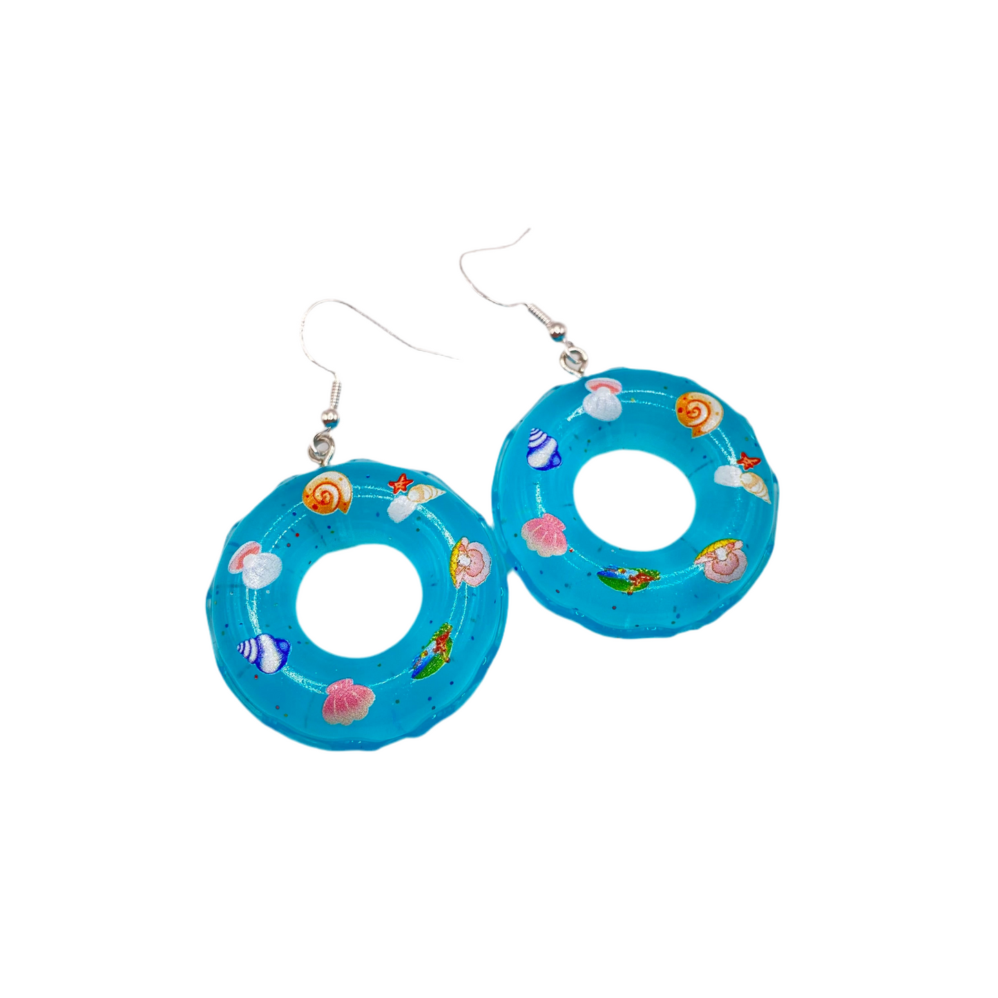 Rubber Ring Float Earrings