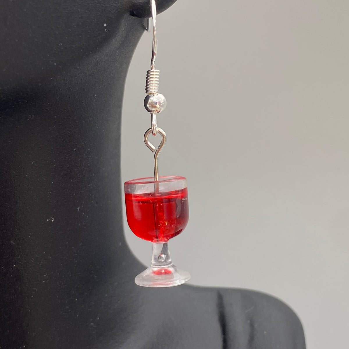 Wine Glass Earrings