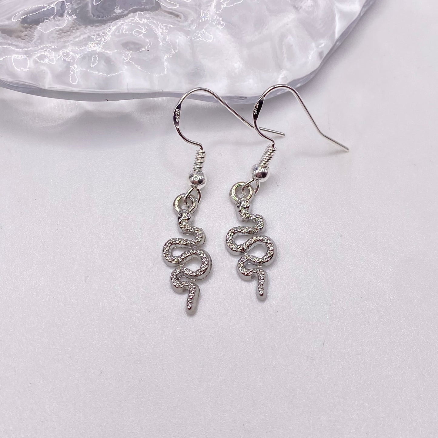 Small Snake Earrings