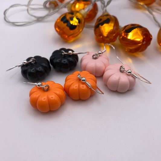 Colourful Pumpkin Earrings
