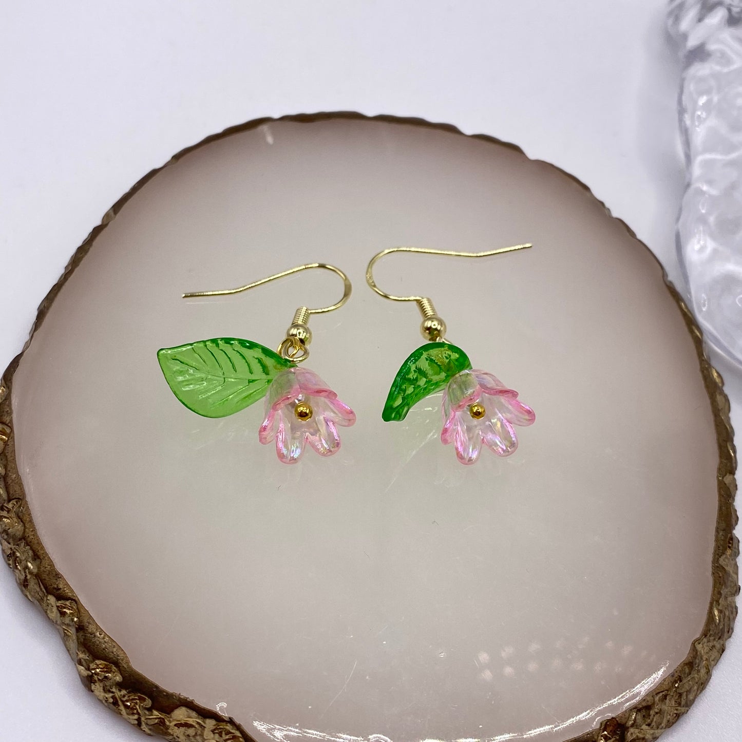 Colourful Flower Tulip Earrings