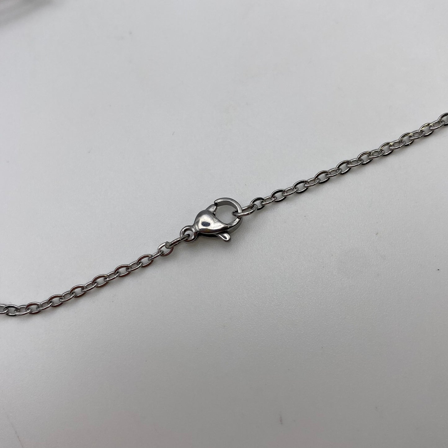 Big Flying Cherub Necklace