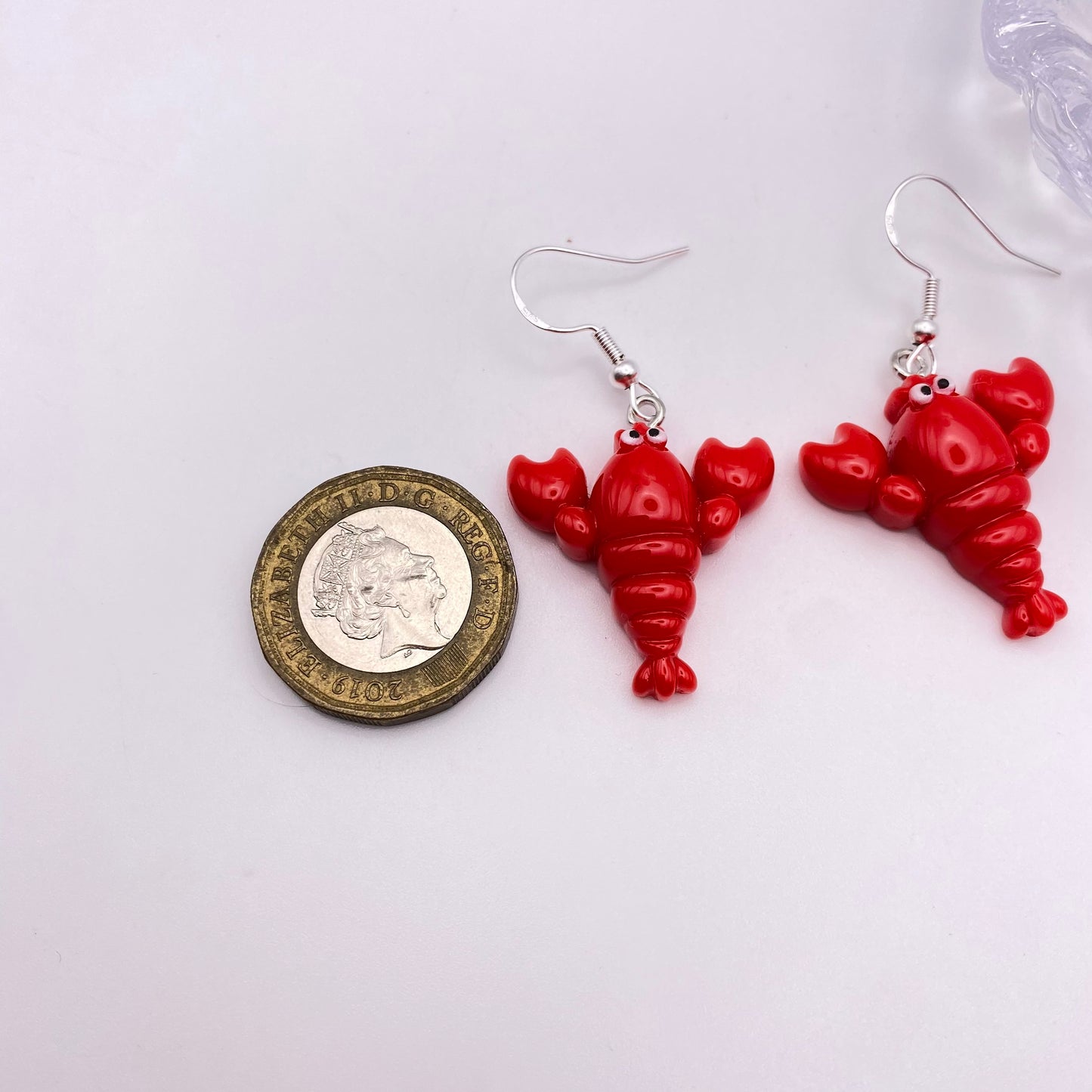 Red Lobster Earrings