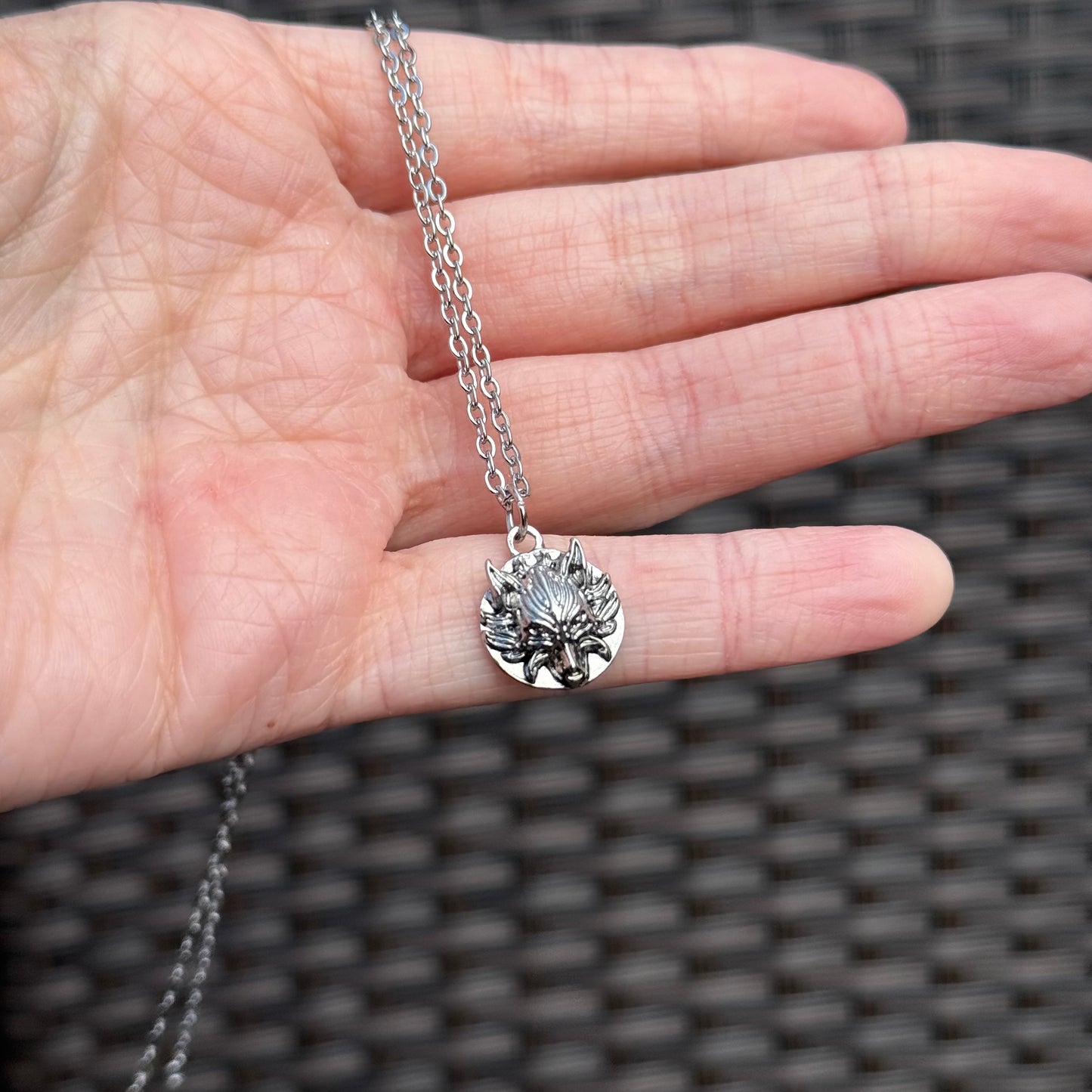 Wolf Head Necklace