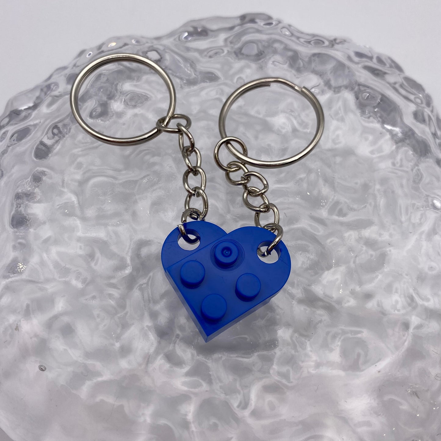 Brick Heart Keyrings