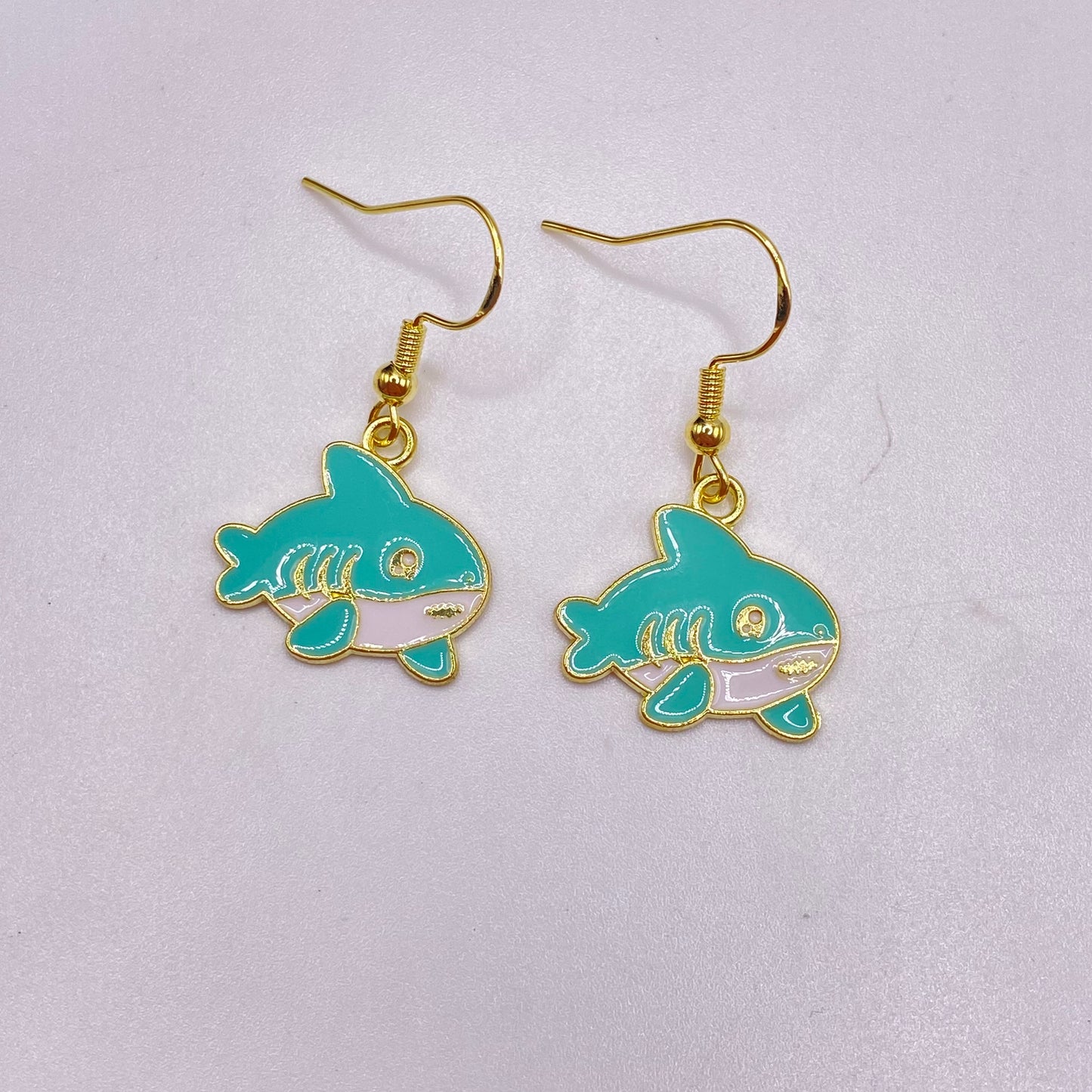Gold Summer Animal Earrings