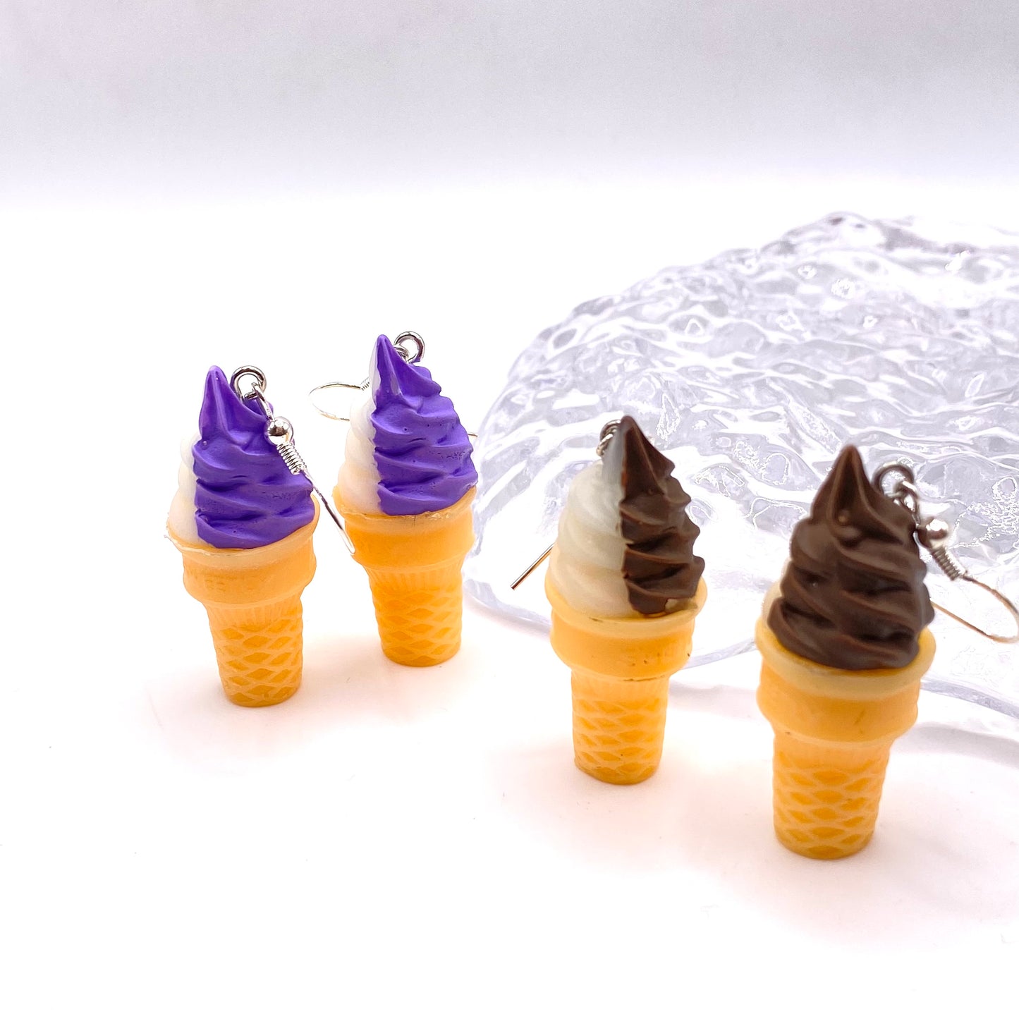 Ice Cream Swirl Earrings
