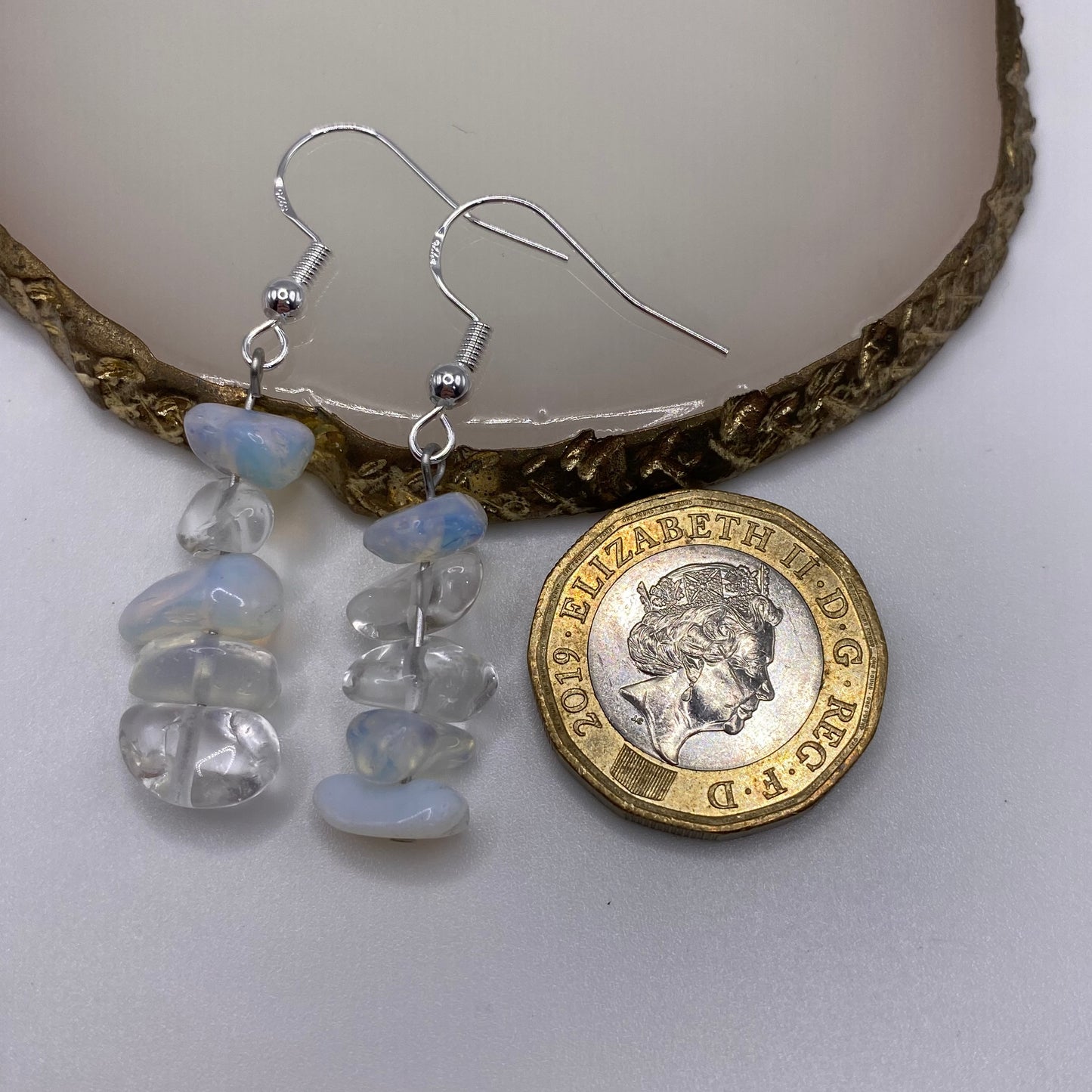 Opalite Crystal Earrings