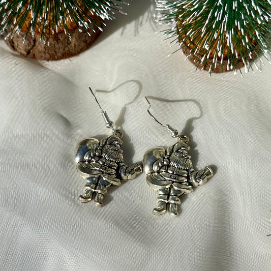 Santa Earrings