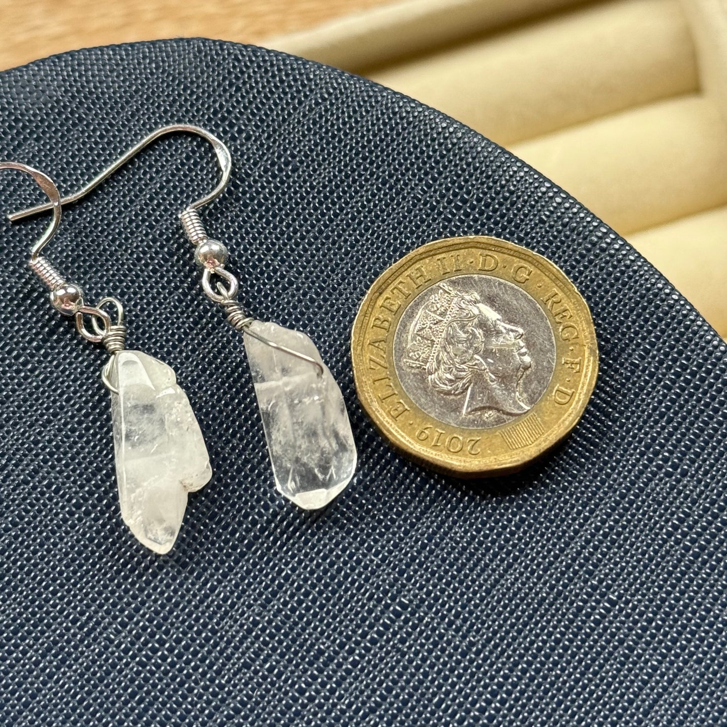 Clear Crystal Earrings