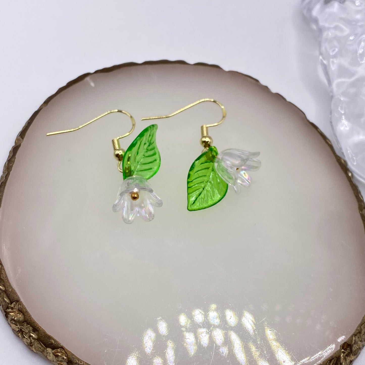 Colourful Flower Tulip Earrings