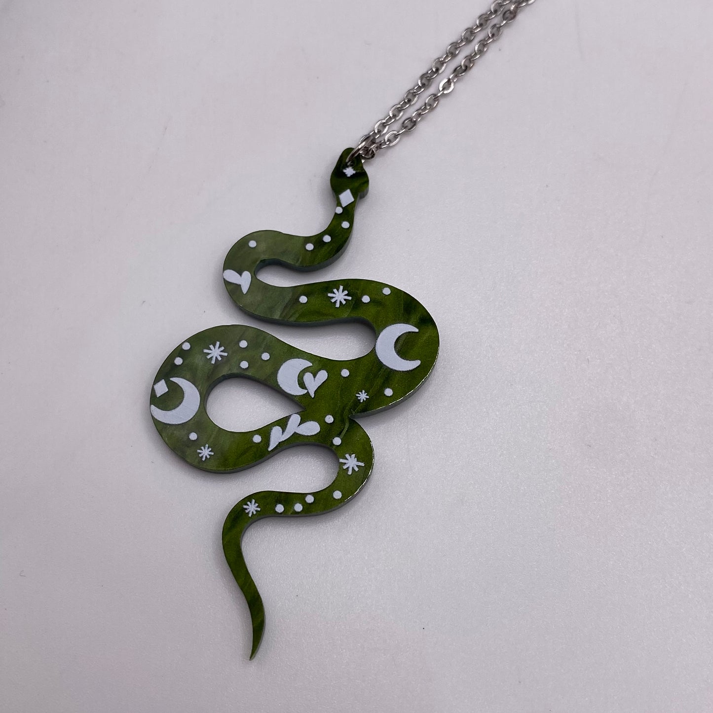 Colourful Snake Necklace
